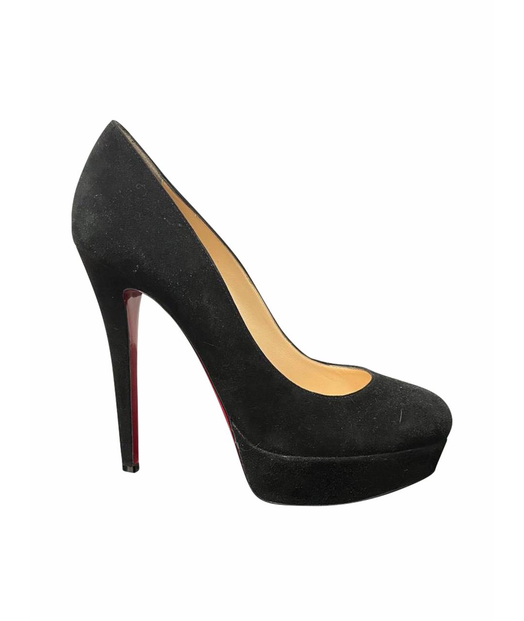 CHRISTIAN LOUBOUTIN Черные туфли, фото 1