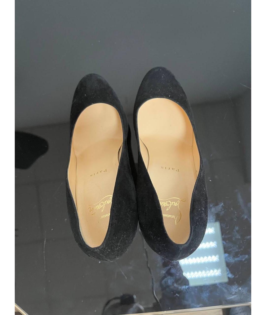 CHRISTIAN LOUBOUTIN Черные туфли, фото 3