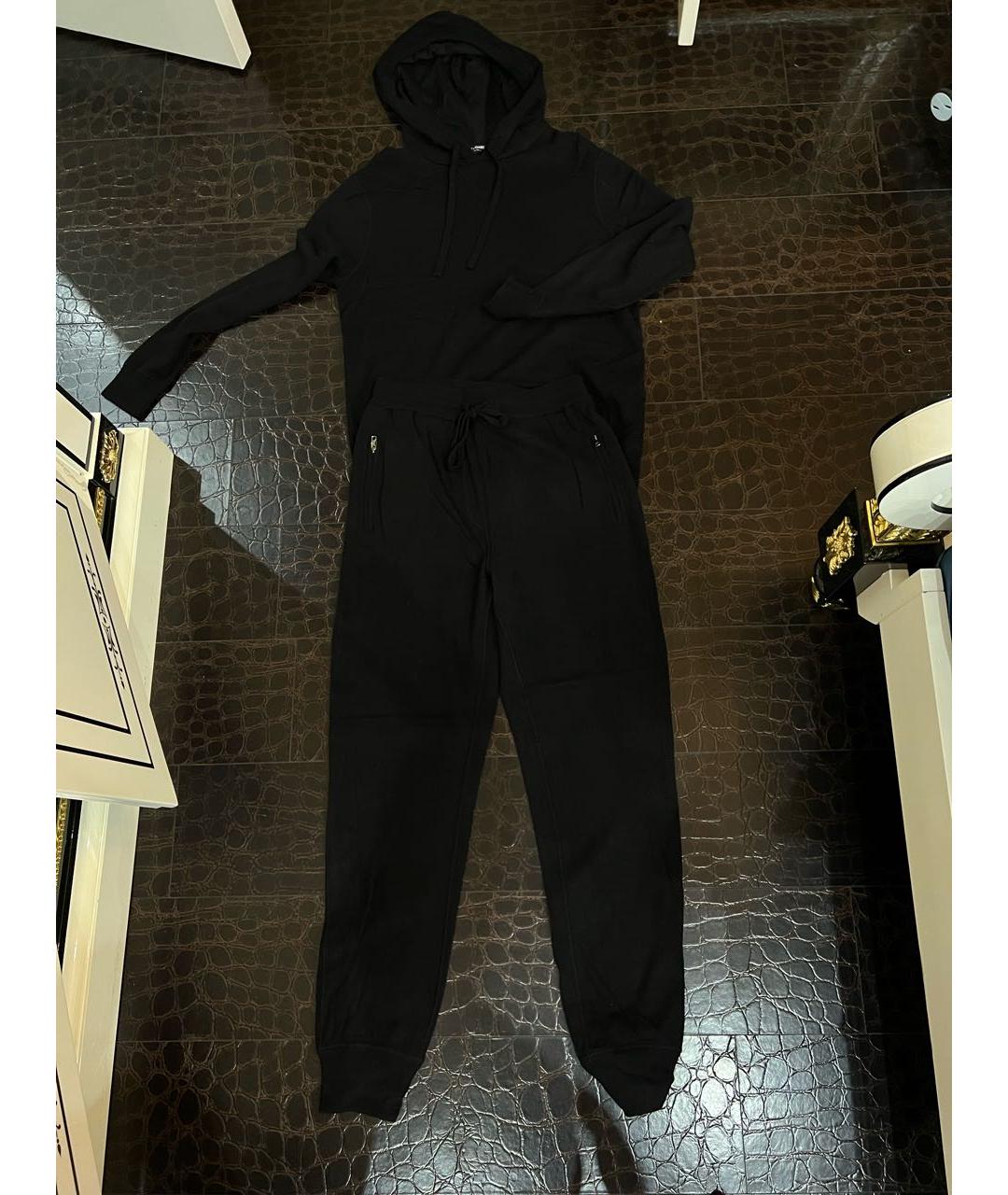 DOLCE&GABBANA Черный кашемировый спортивные костюмы, фото 4