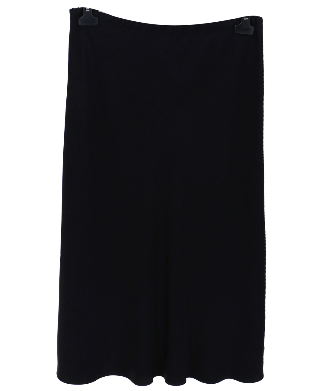MICHAEL KORS Черная шелковая юбка миди, фото 2