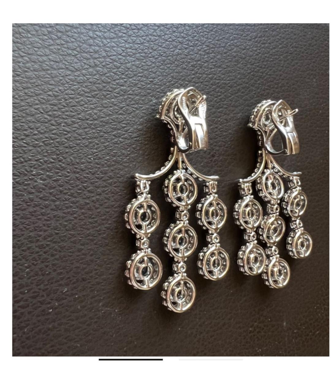 DAMIANI Голубые серьги из белого золота, фото 4