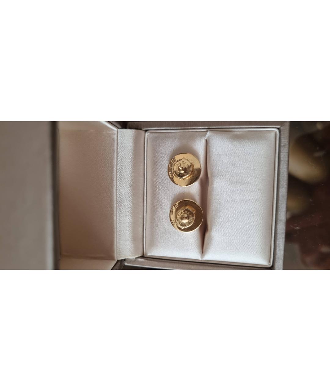 BVLGARI Золотые серьги из желтого золота, фото 4