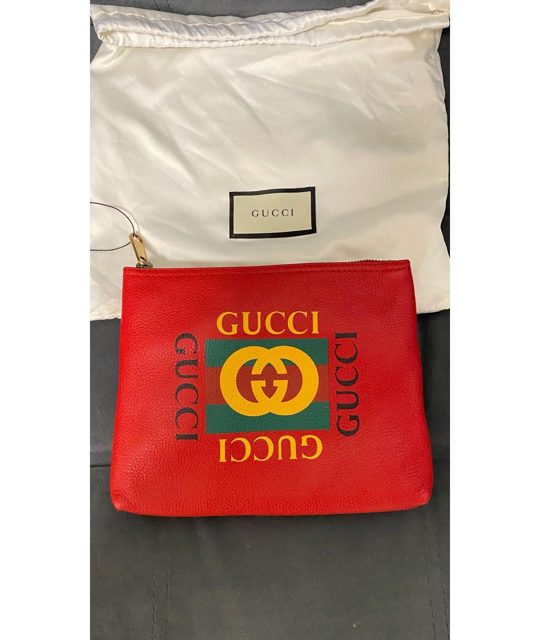 GUCCI Черная кожаная папка для документов, фото 2