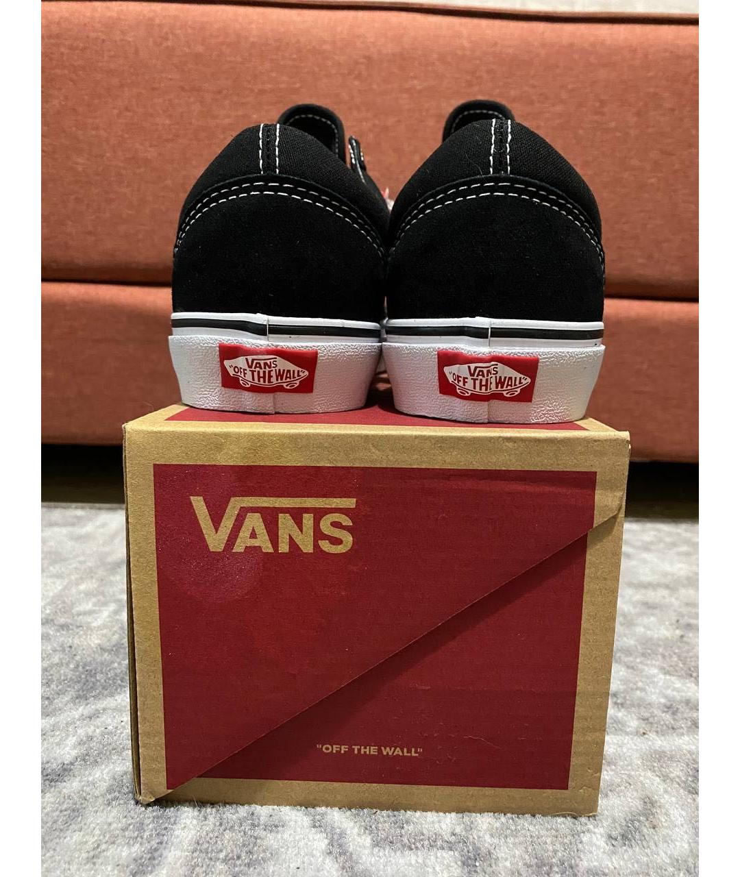 VANS Черные текстильные кеды, фото 4