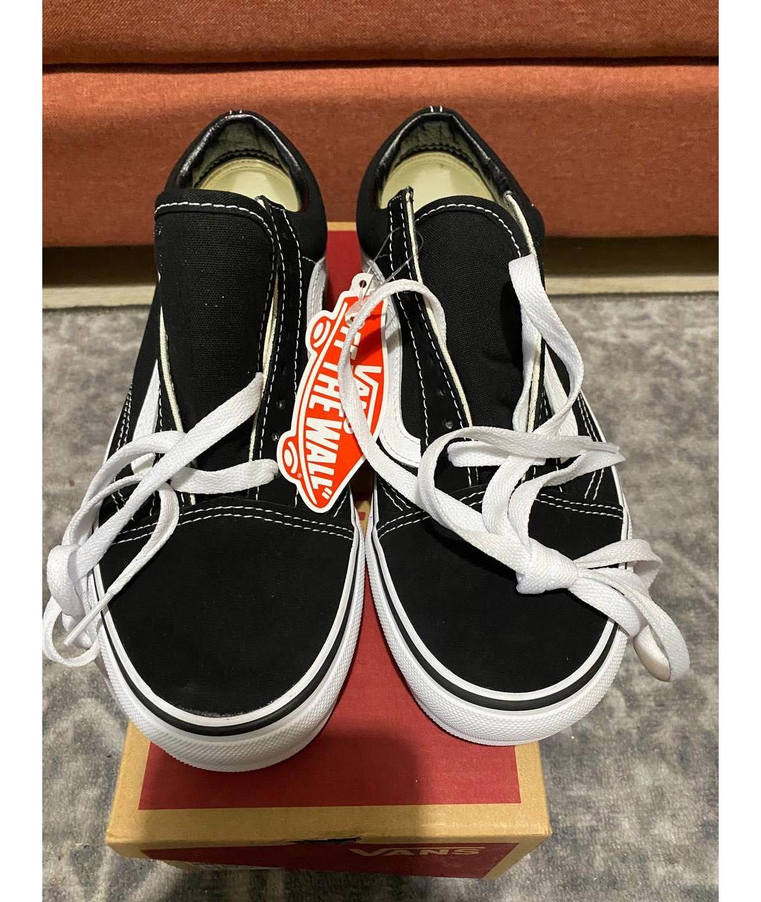 VANS Черные текстильные кеды, фото 3