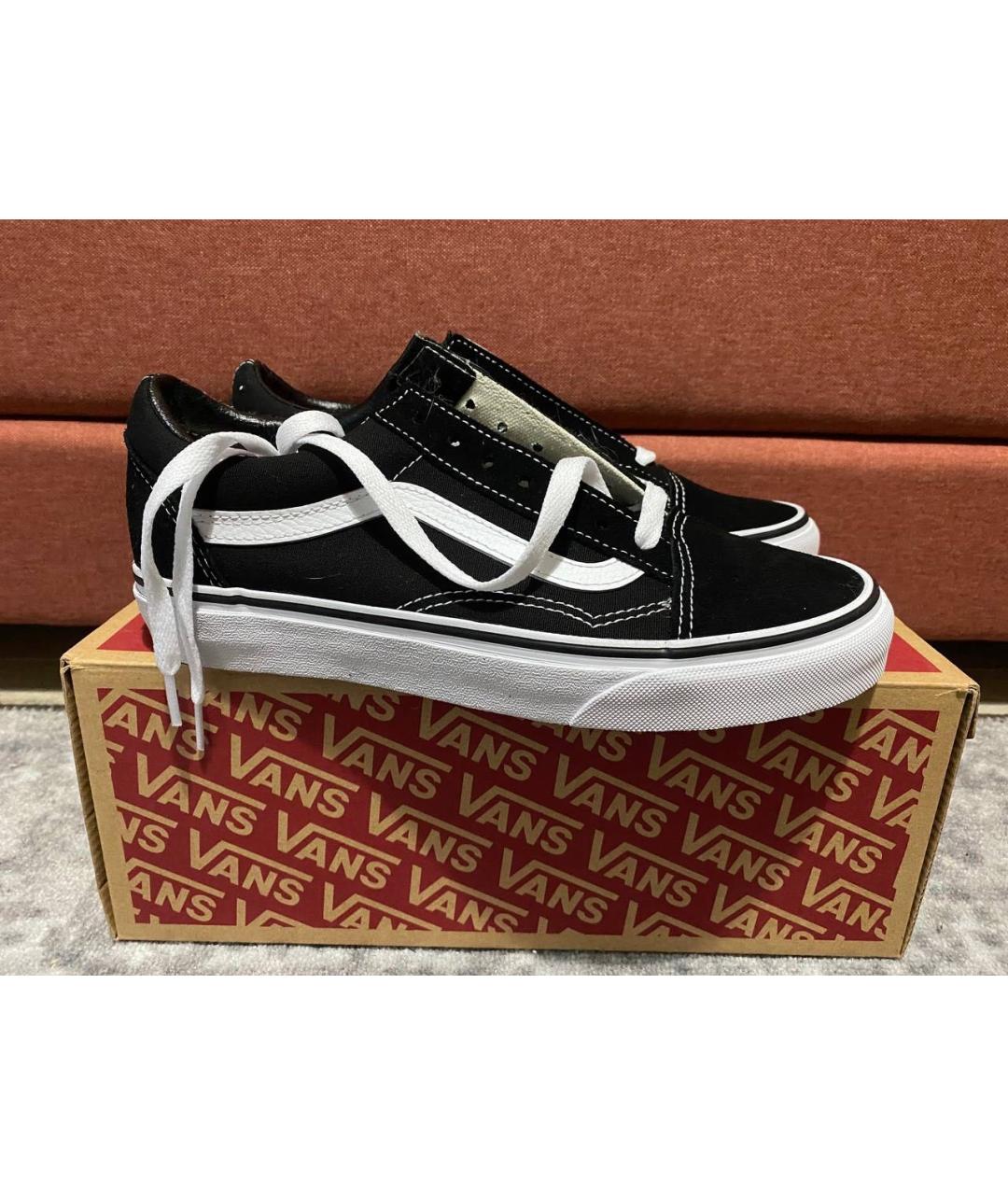 VANS Черные текстильные кеды, фото 2