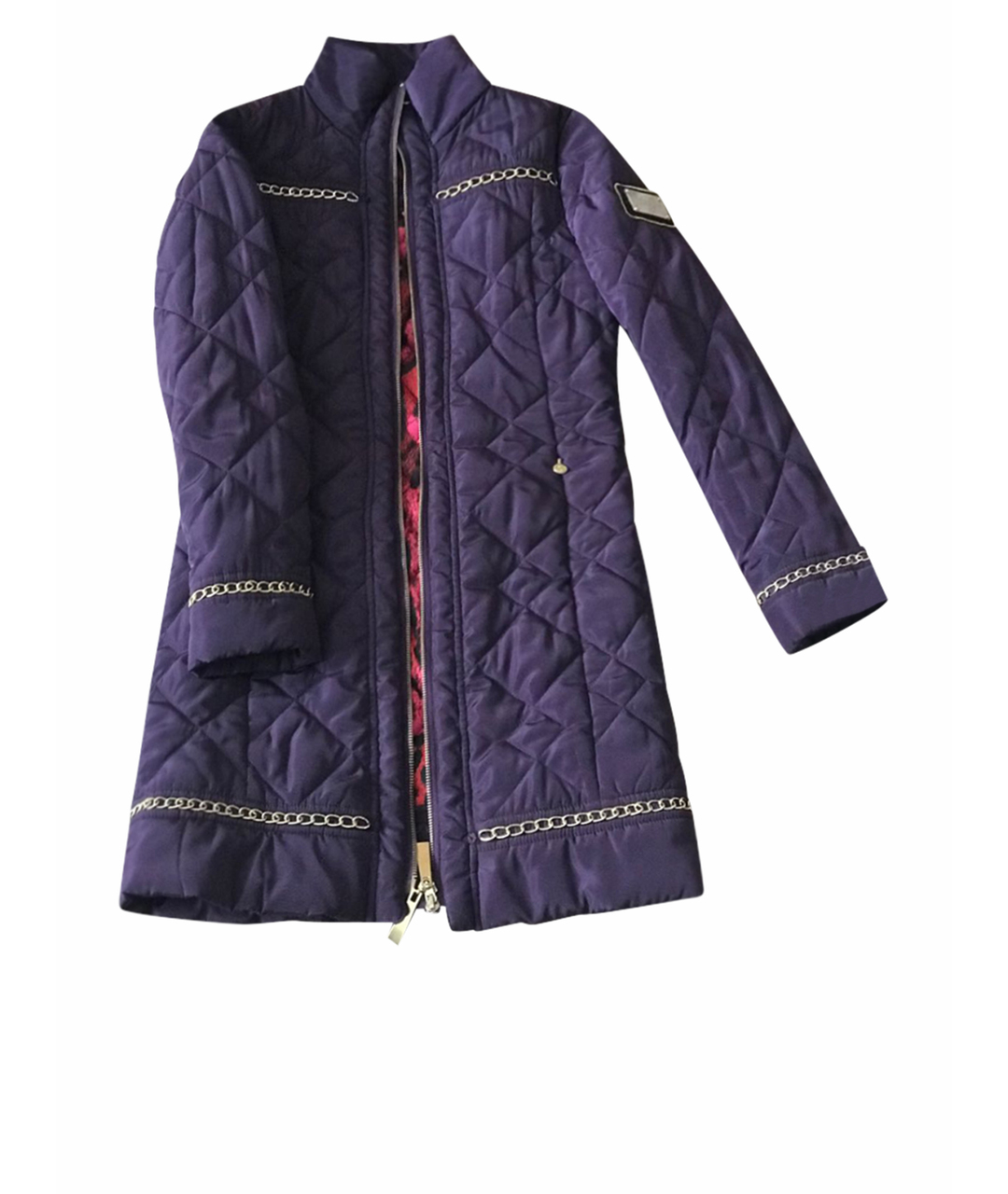 JUST CAVALLI Фиолетовое пальто, фото 1