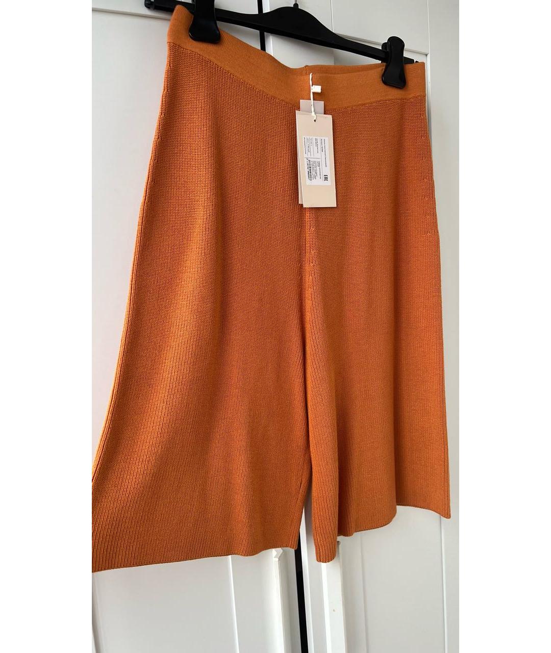 12 STOREEZ Оранжевое вискозные шорты, фото 5