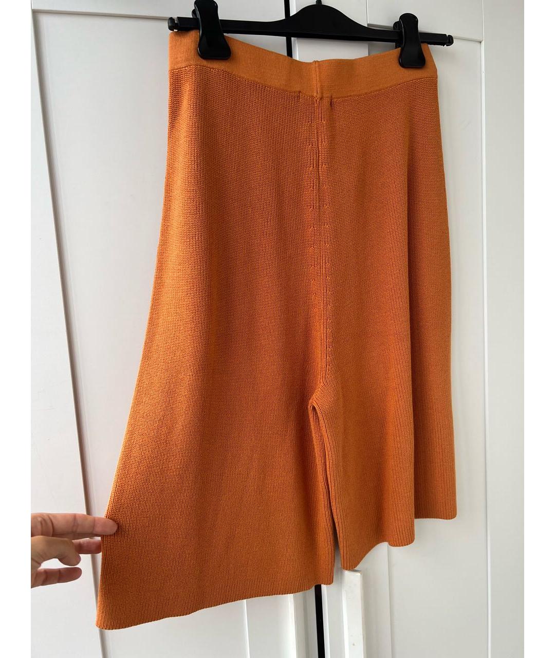 12 STOREEZ Оранжевое вискозные шорты, фото 2