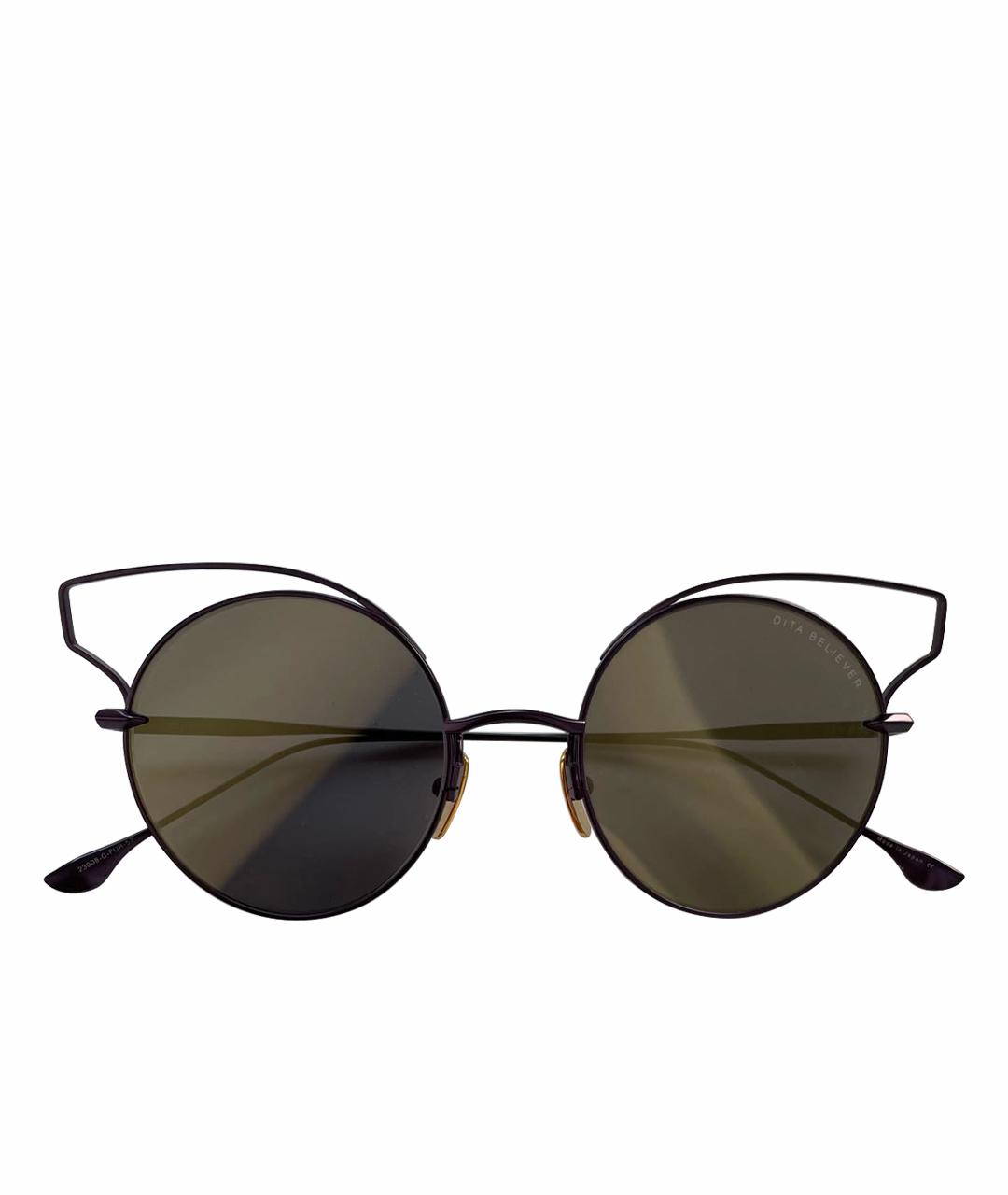 DITA Фиолетовые металлические солнцезащитные очки, фото 1