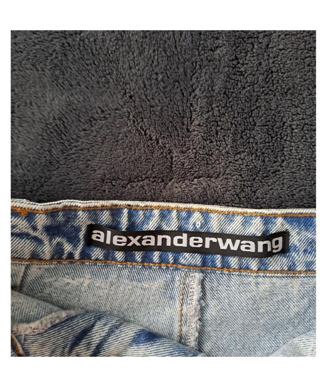 ALEXANDER WANG Голубые шорты, фото 5