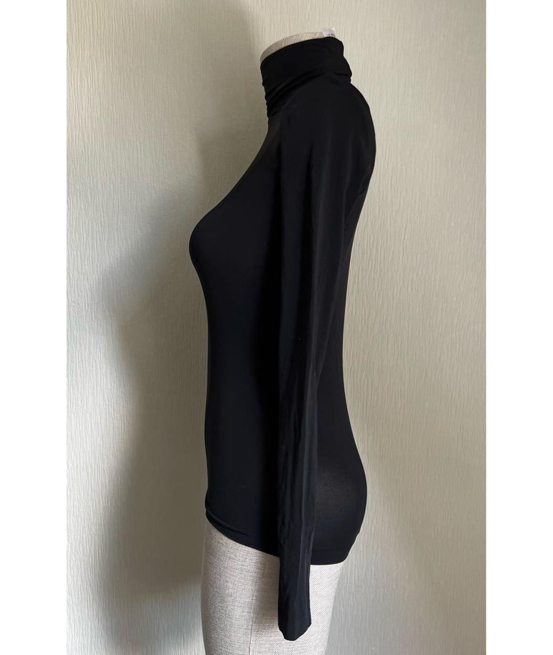 WOLFORD Черная водолазка, фото 4