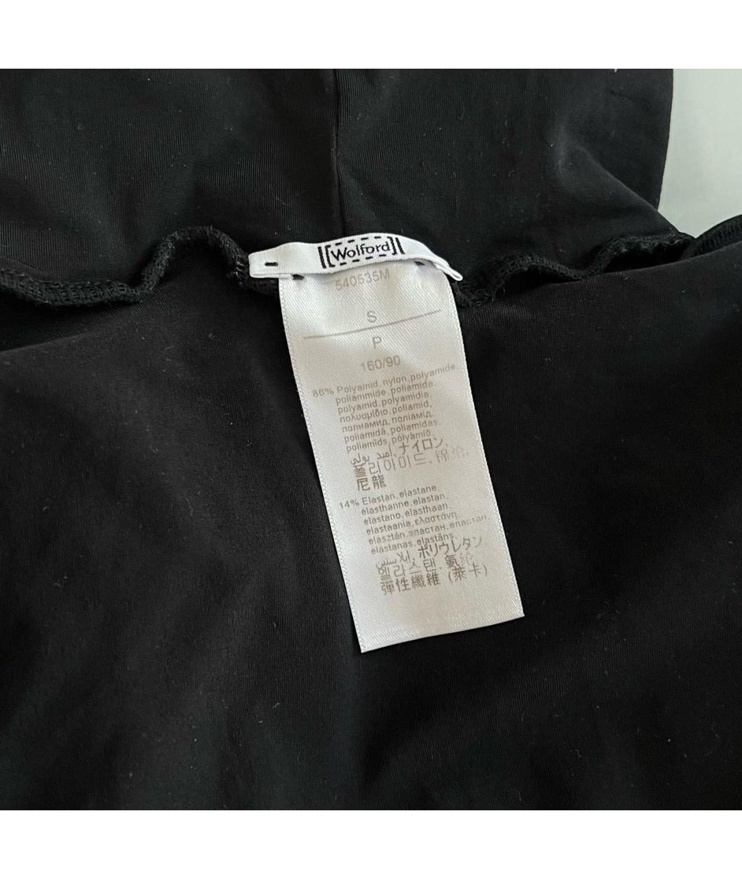 WOLFORD Черная водолазка, фото 3