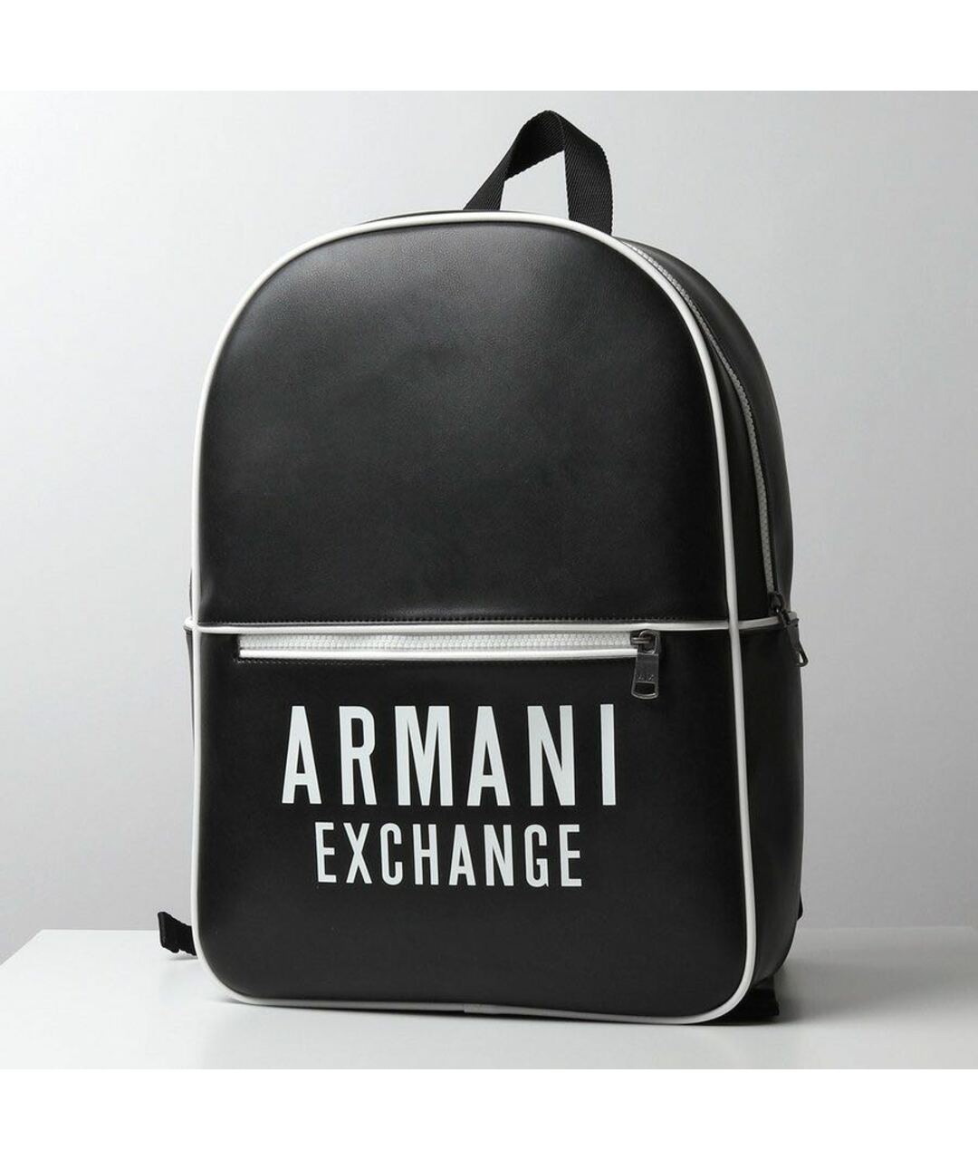 ARMANI EXCHANGE Черный рюкзак из искусственной кожи, фото 5