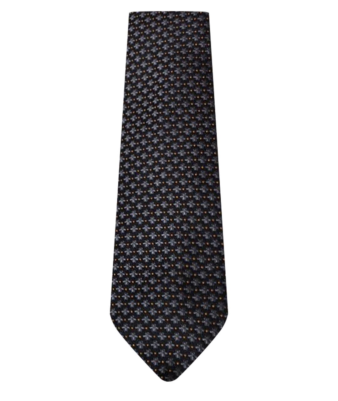 GUCCI Серый шелковый галстук, фото 1