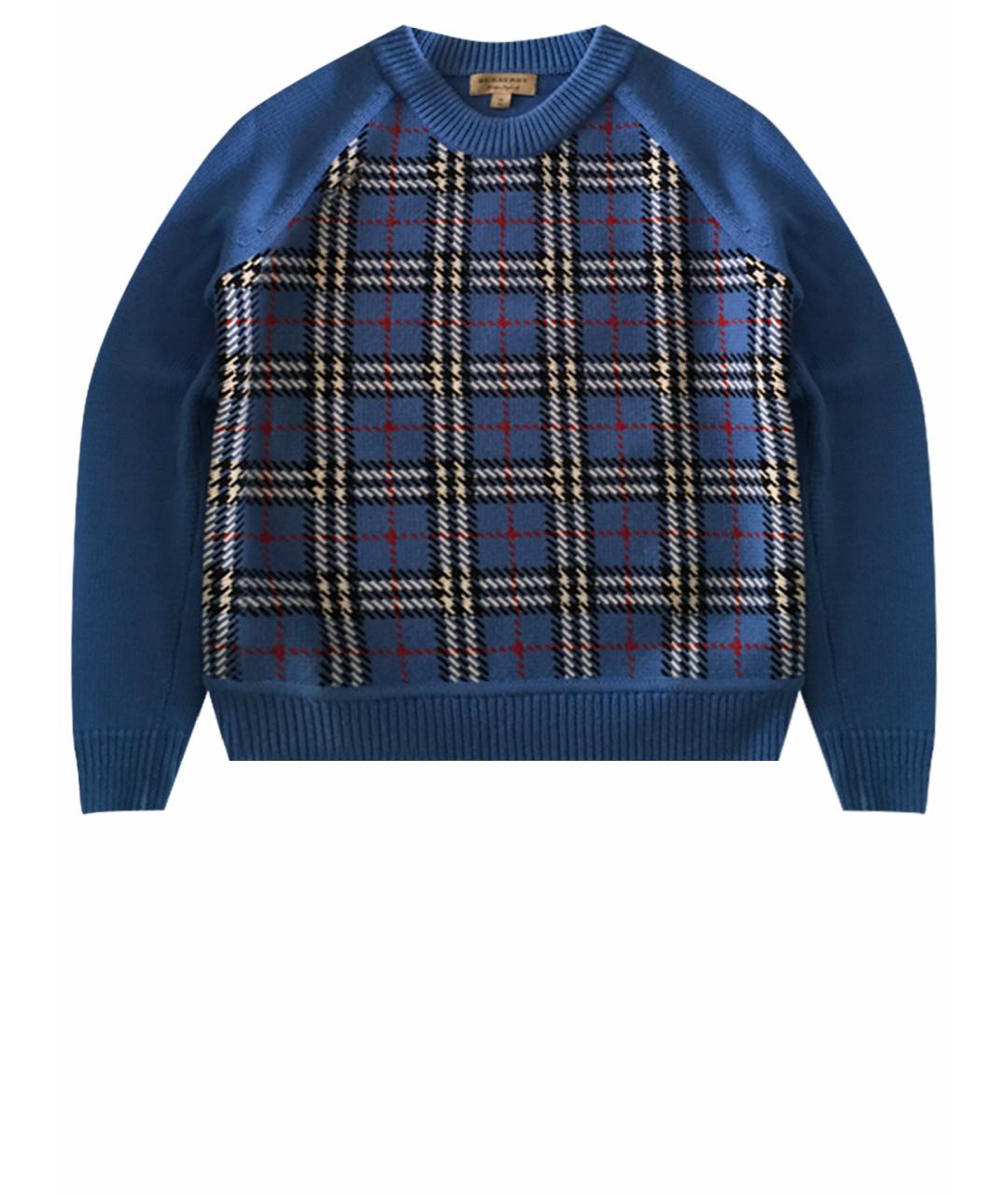 Burberry sweater blue hotsell