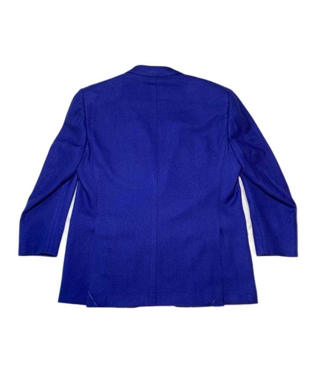 ZILLI Синий льняной пиджак, фото 4