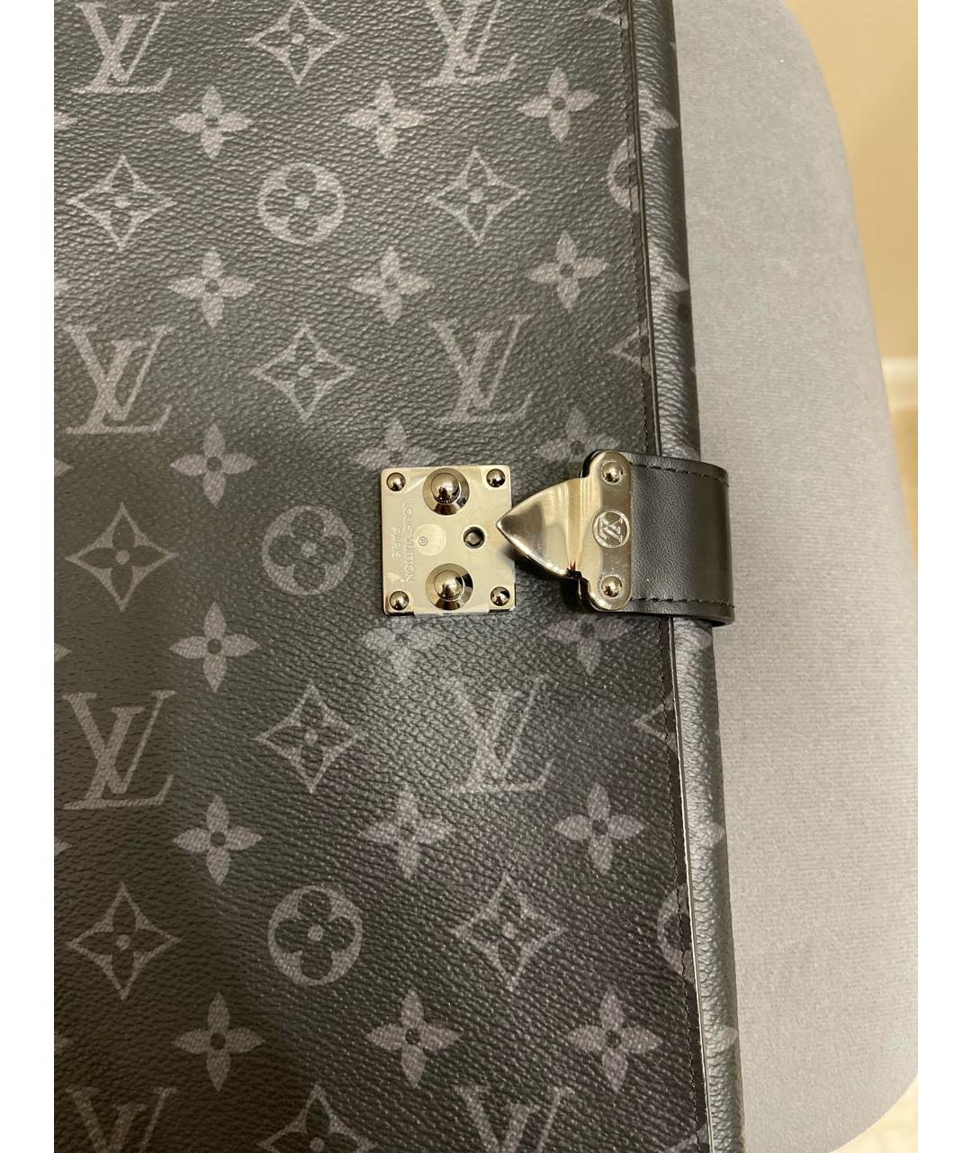 LOUIS VUITTON Серый кошелек, фото 4
