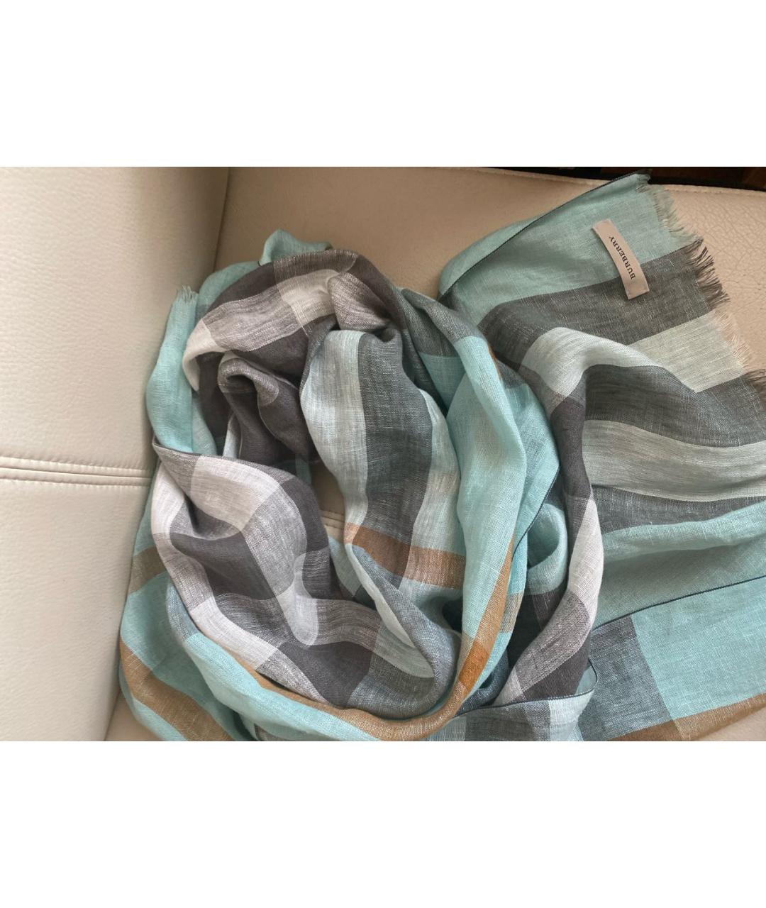 Burberry best sale linen scarf