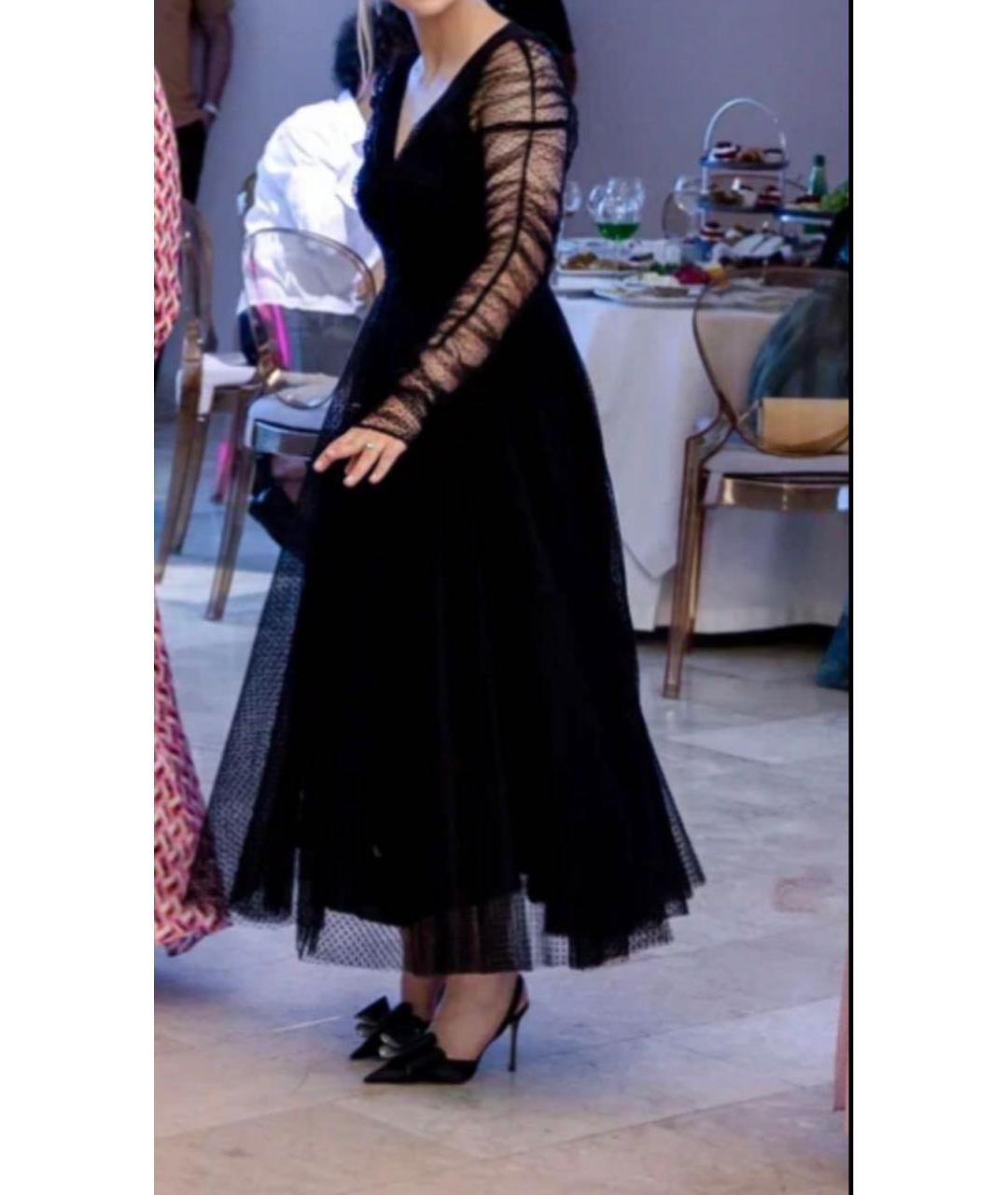 ZIMMERMANN Черное сетчатое вечернее платье, фото 4
