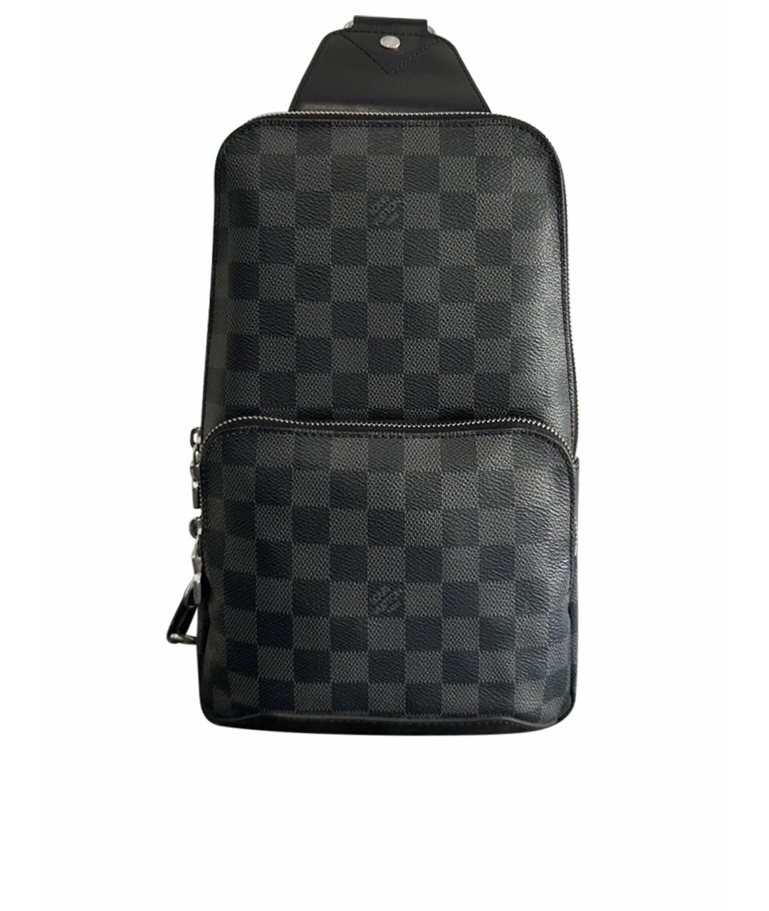 LOUIS VUITTON Кожаная сумка на плечо, фото 1