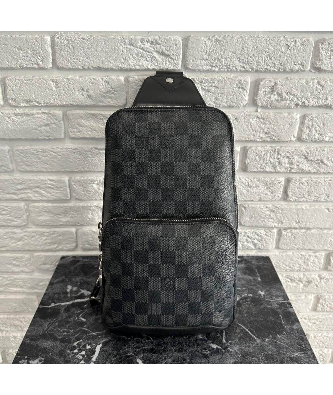 LOUIS VUITTON Кожаная сумка на плечо, фото 4