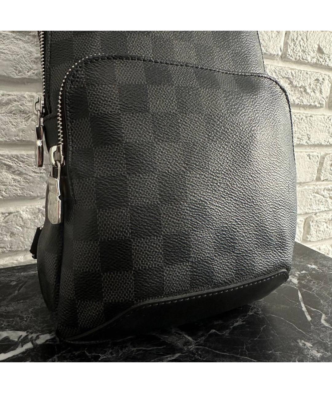 LOUIS VUITTON Кожаная сумка на плечо, фото 2
