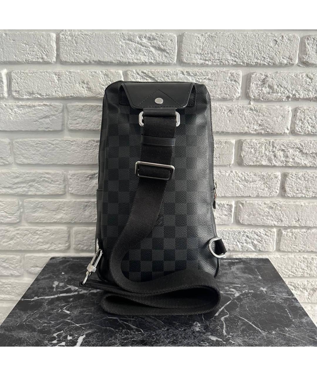 LOUIS VUITTON Кожаная сумка на плечо, фото 3