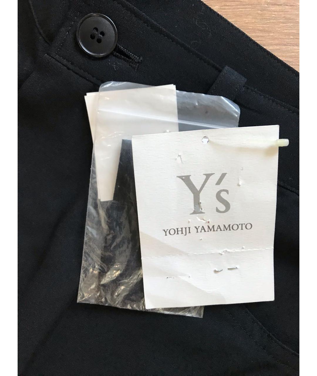 YOHJI YAMAMOTO Черные шерстяные кюлоты, фото 7