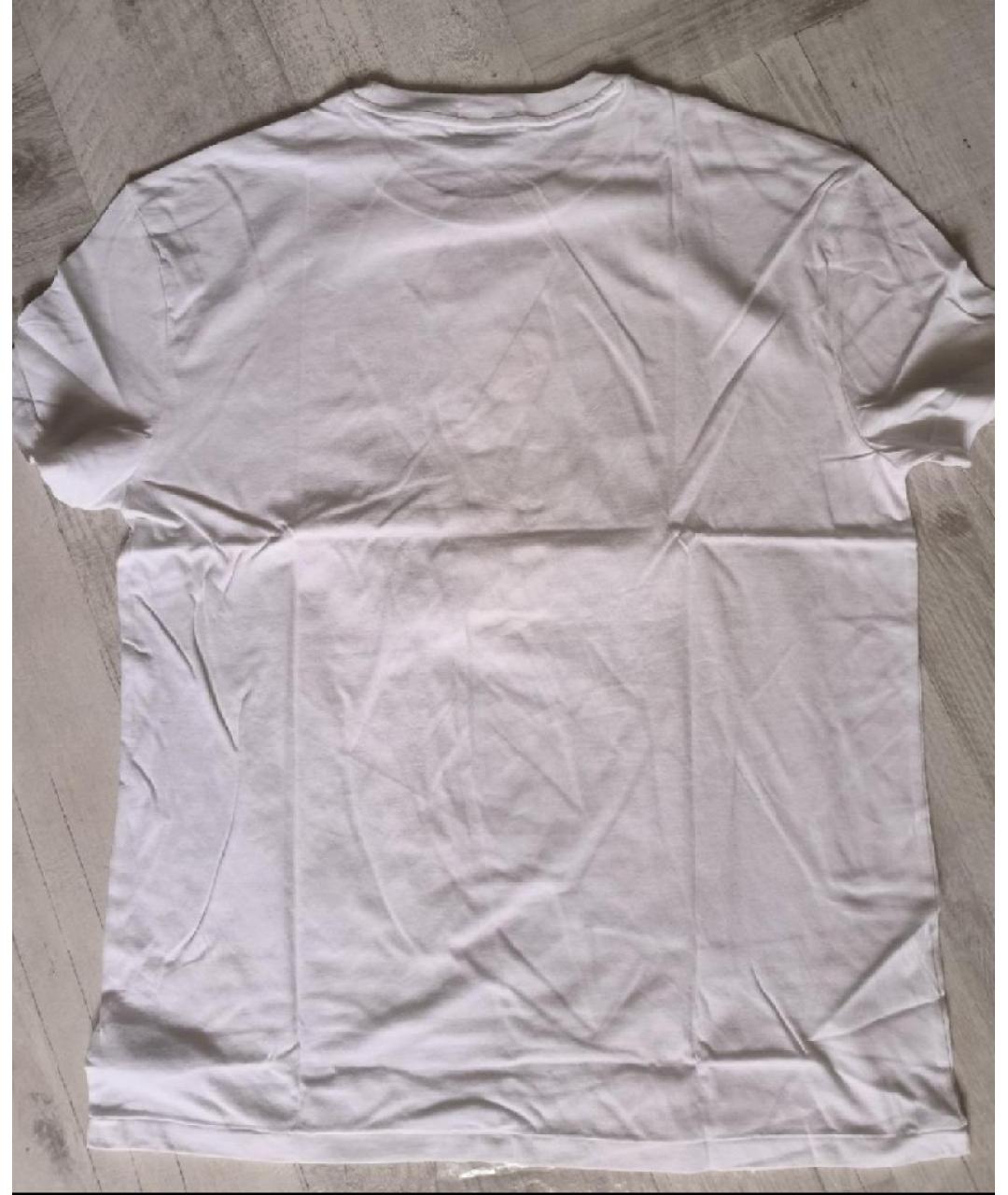 POLO RALPH LAUREN Белая хлопковая футболка, фото 2