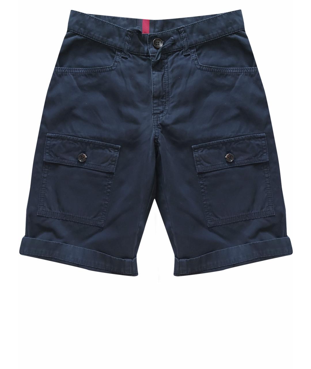 GUCCI Синие хлопковые детские шорты, фото 1