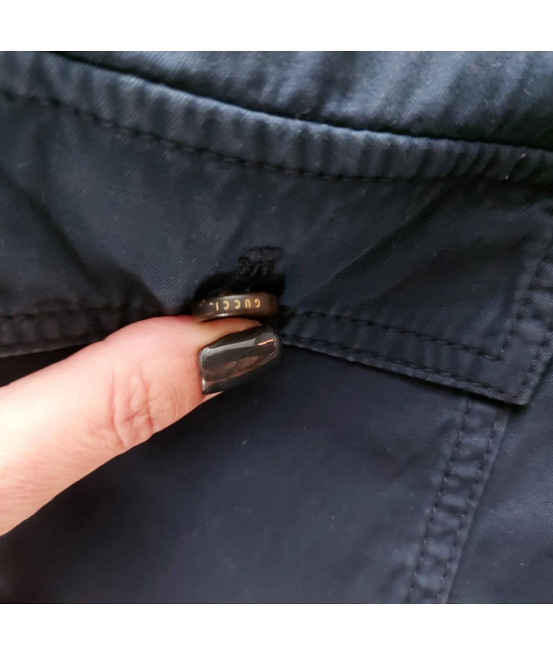 GUCCI Синие хлопковые детские шорты, фото 4