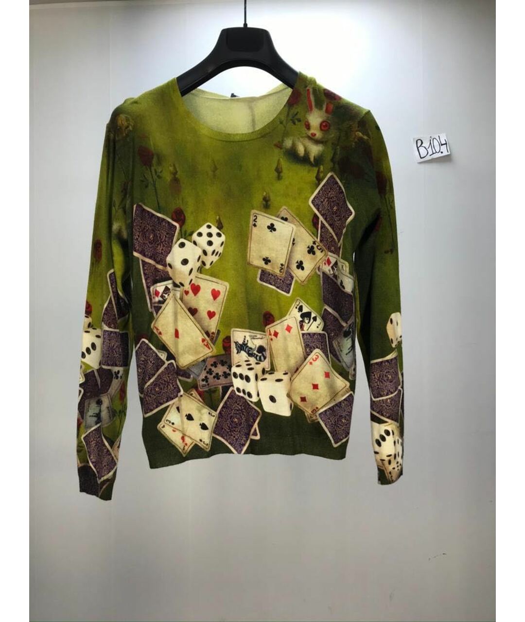 JOHN RICHMOND Зеленый джемпер / свитер, фото 6