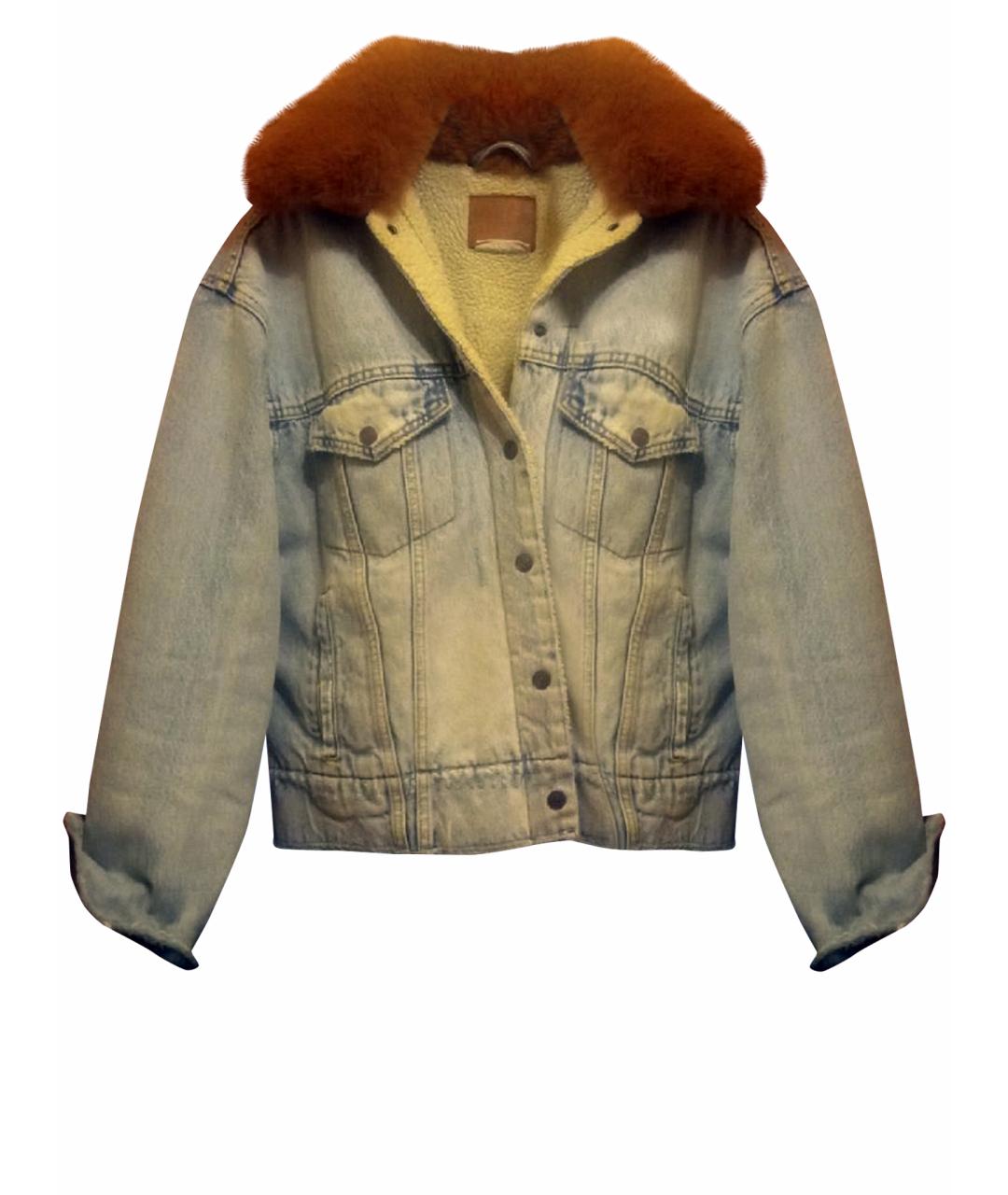 LEVI'S Голубая хлопковая куртка, фото 1