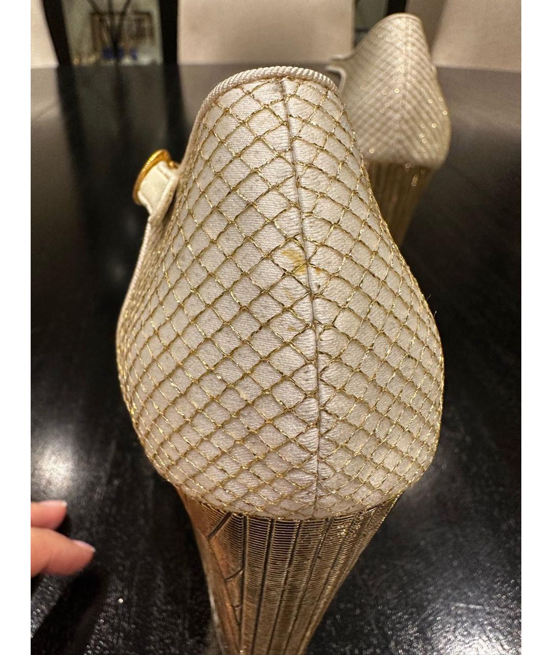 CHANEL Бежевые туфли, фото 7