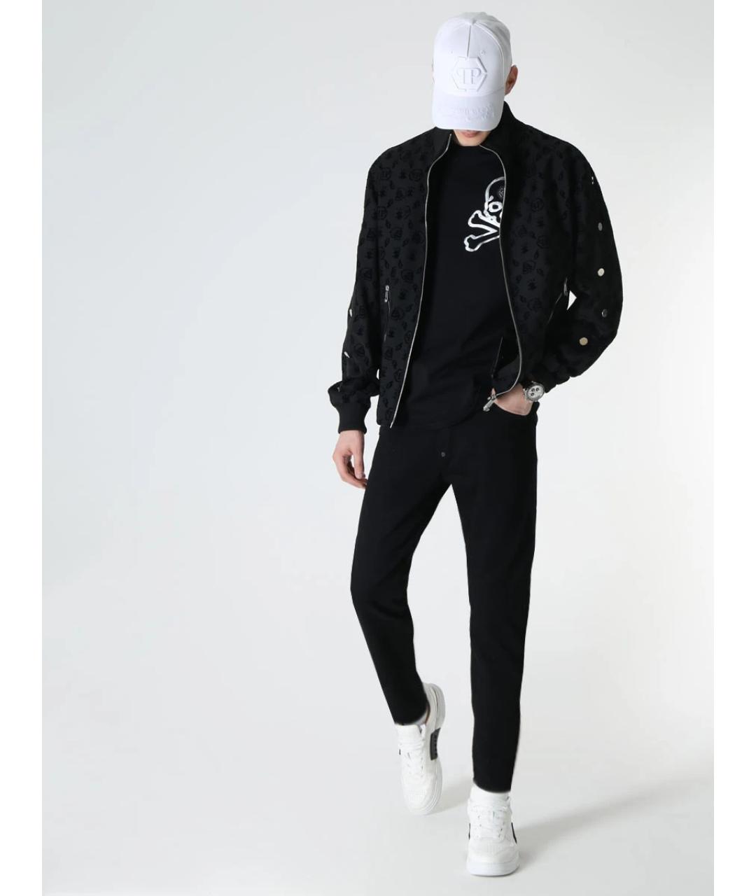 PHILIPP PLEIN Черная футболка, фото 2