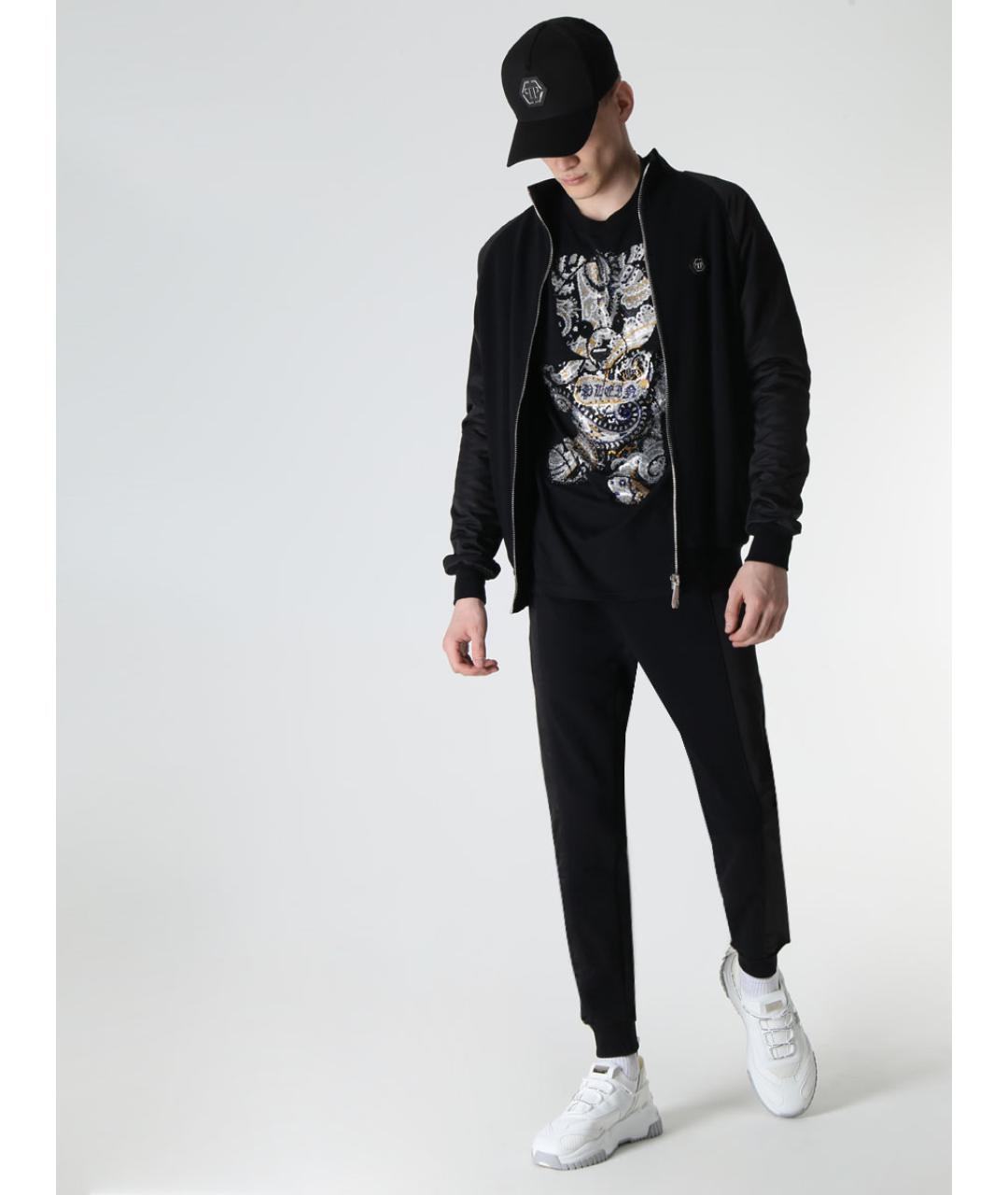 PHILIPP PLEIN Черный повседневный костюм, фото 2