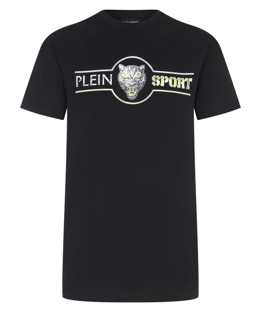 PLEIN SPORT Черная футболка, фото 1