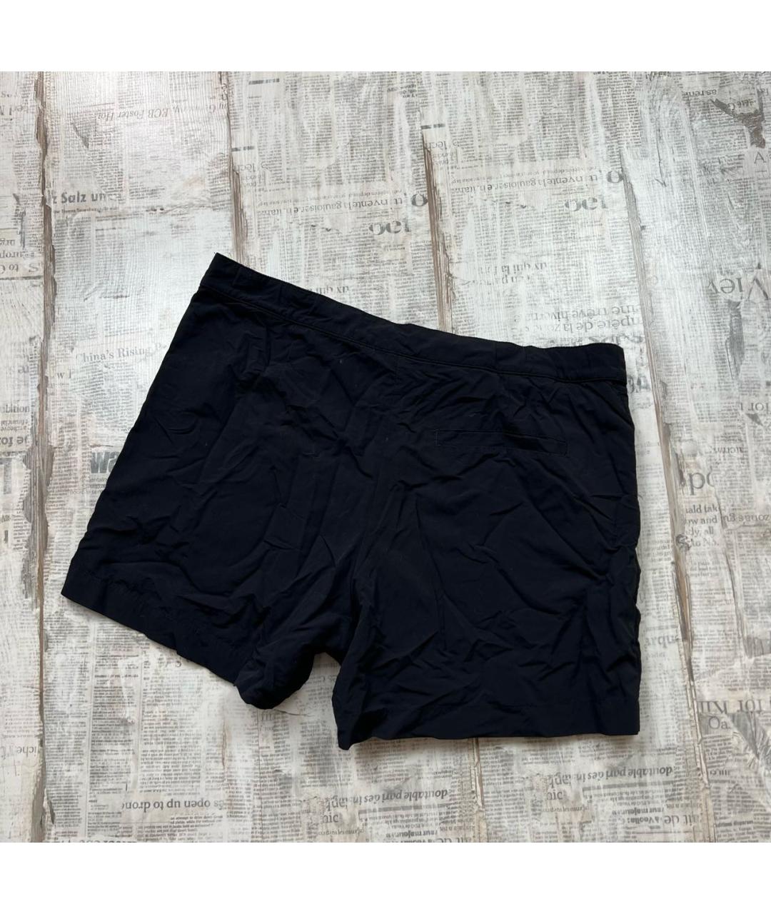 BALMAIN VINTAGE Черные полиамидовые шорты, фото 7