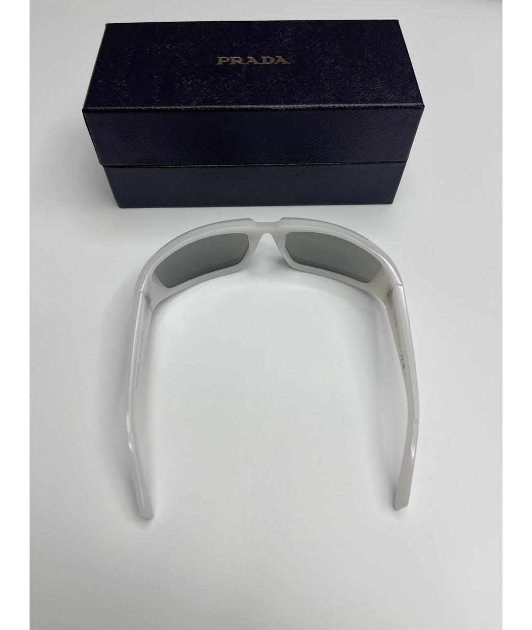 PRADA Серые пластиковые солнцезащитные очки, фото 6
