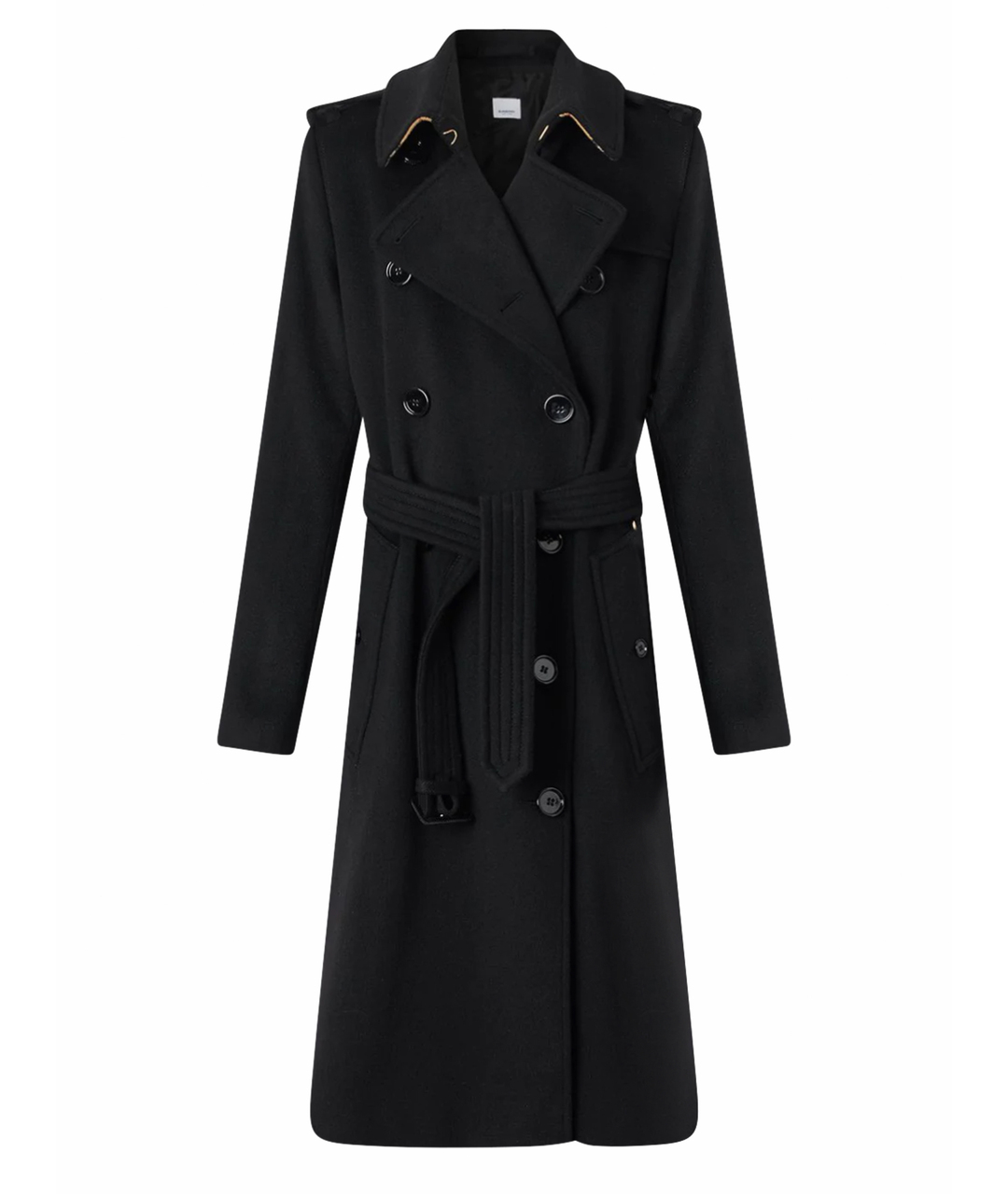 BURBERRY LONDON Черное кашемировое пальто, фото 1