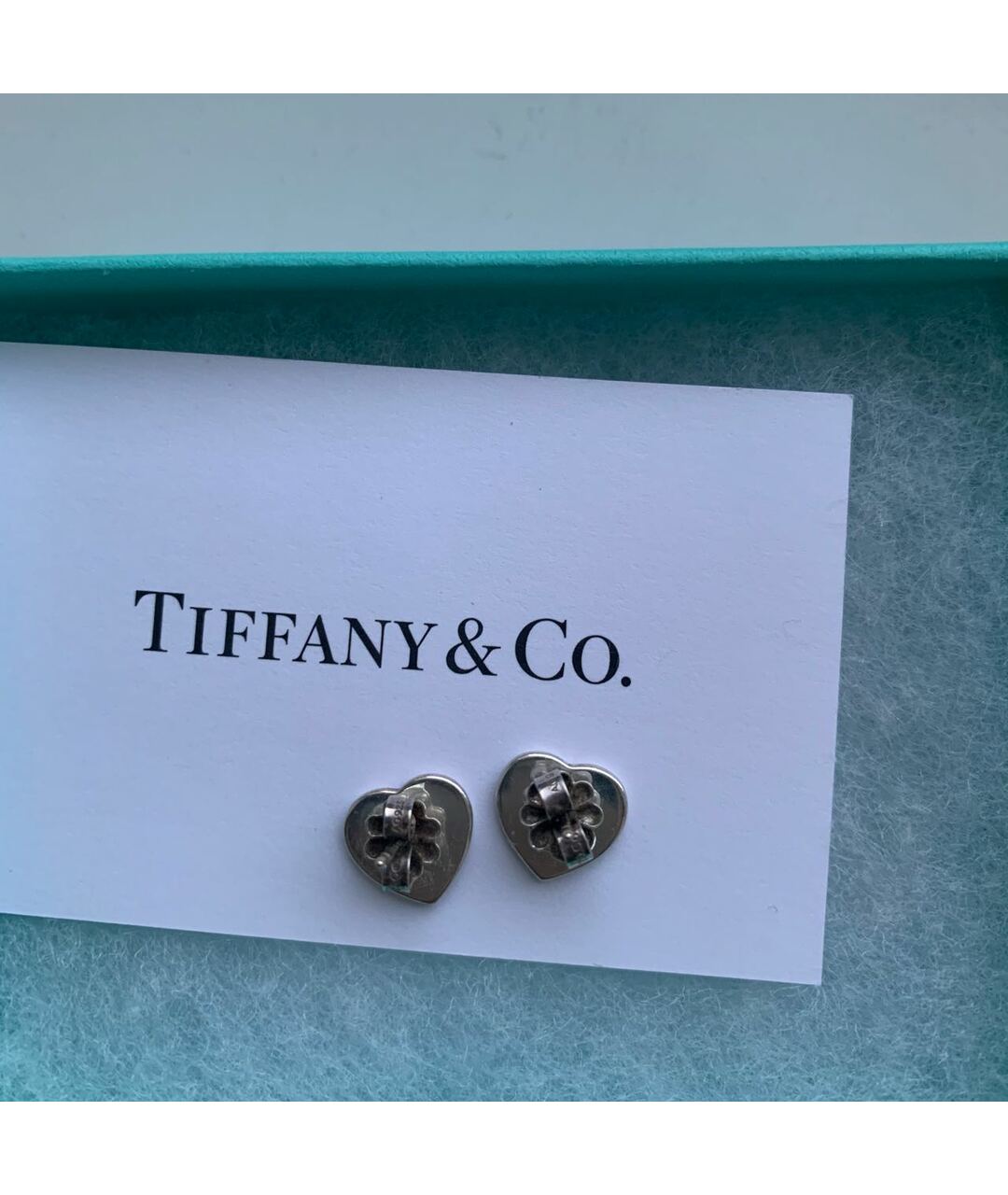 TIFFANY&CO Серебряные серебряные серьги, фото 2
