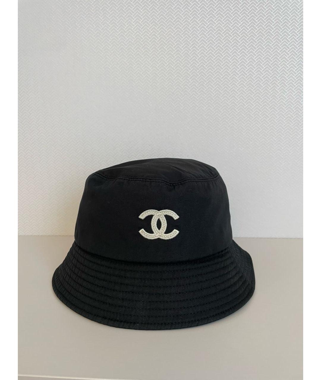 CHANEL Черная панама, фото 9