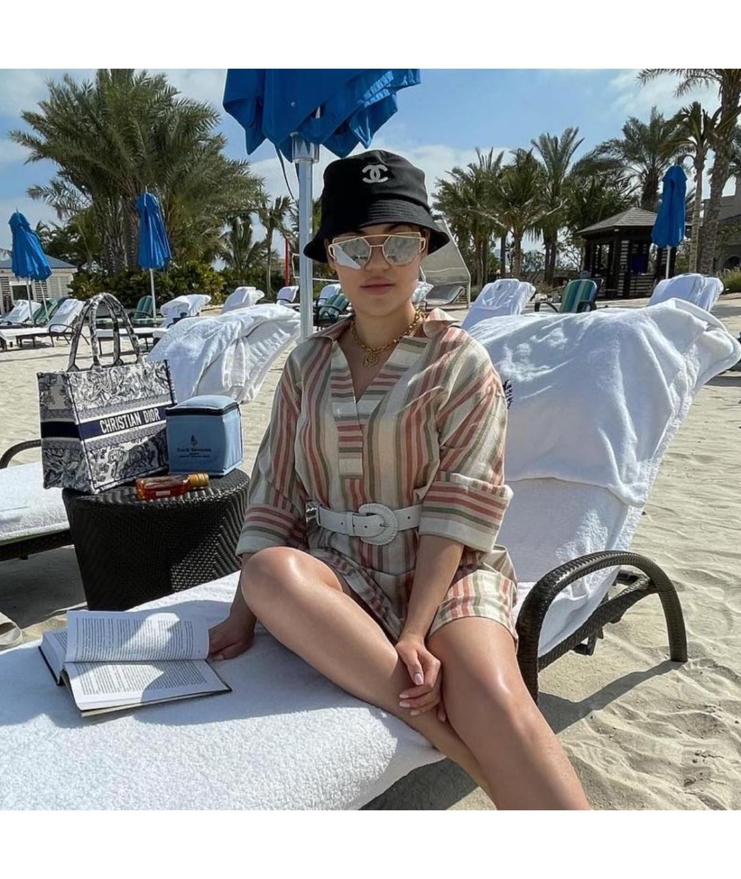 CHANEL Черная панама, фото 8