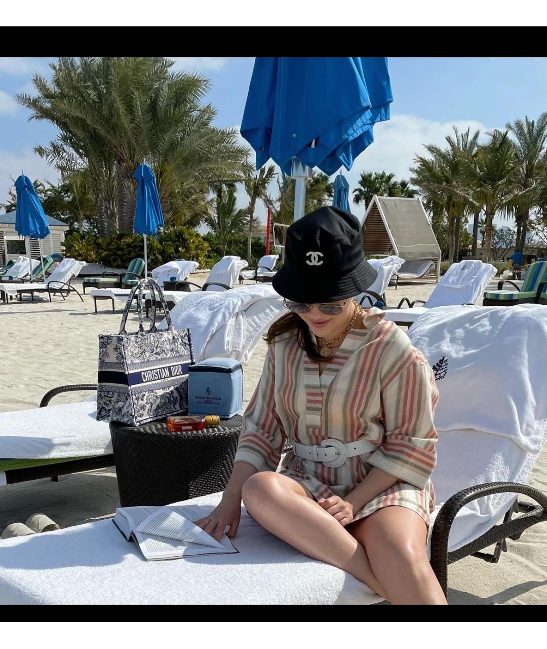 CHANEL Черная панама, фото 5