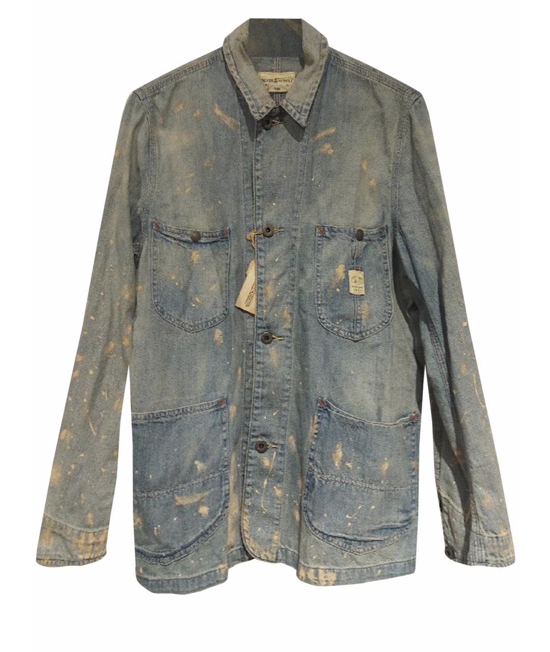 RALPH LAUREN DENIM & SUPPLY Голубая деним куртка, фото 1