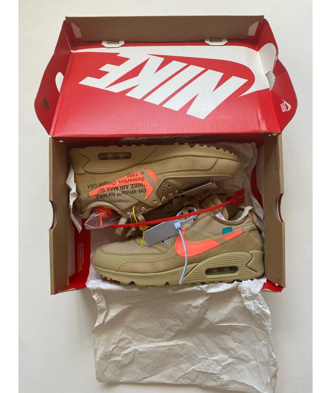 Nike off white box online