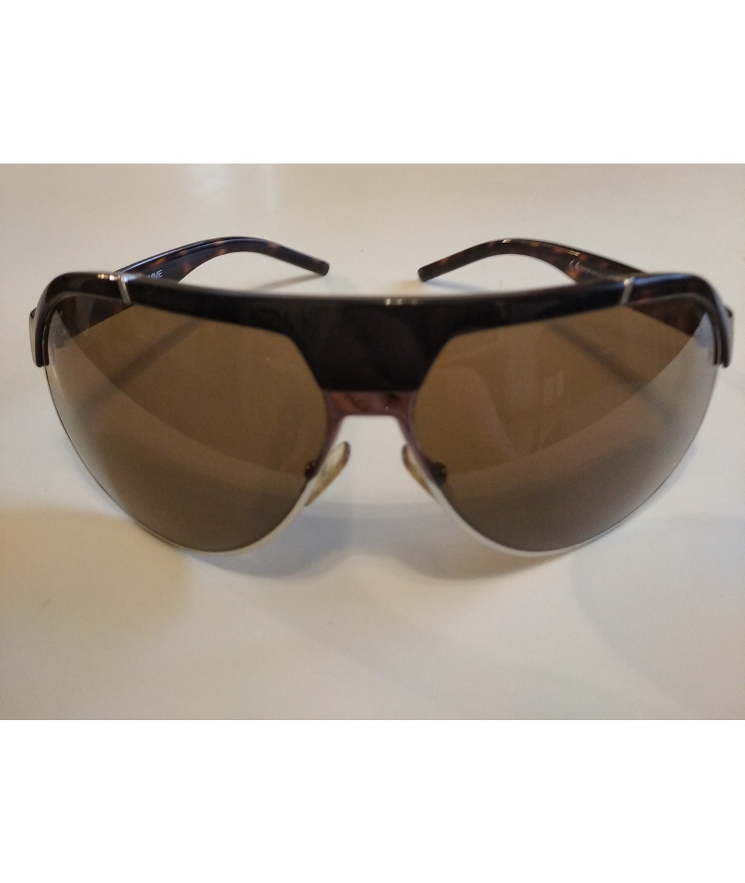 DIOR HOMME Черные пластиковые солнцезащитные очки, фото 6