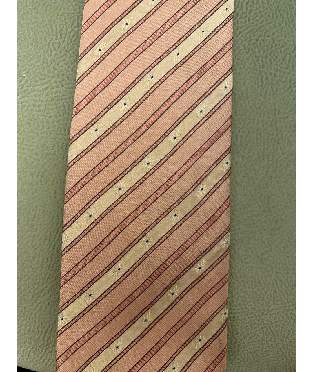BRIONI Розовый шелковый галстук, фото 2