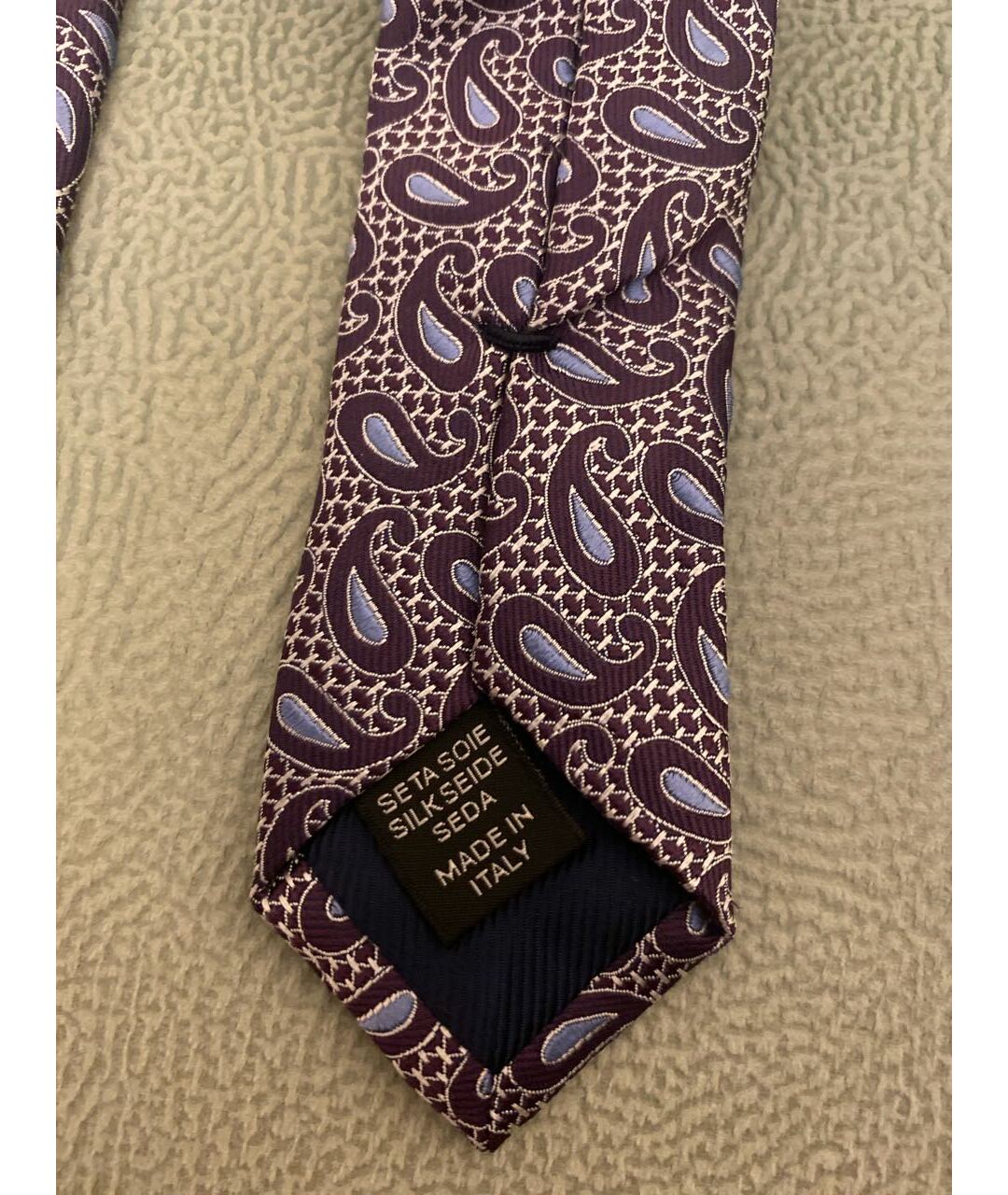 ERMENEGILDO ZEGNA Мульти шелковый галстук, фото 3